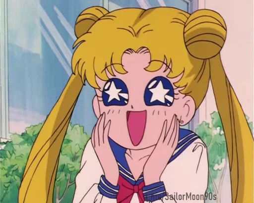 🤩 Стикер «Сейлор Мун/Sailor Moon 3» для Telegram