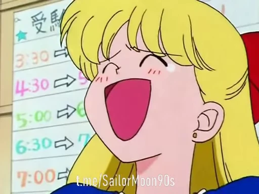 😂 Стикер «Сейлор Мун/Sailor Moon 3» для Telegram