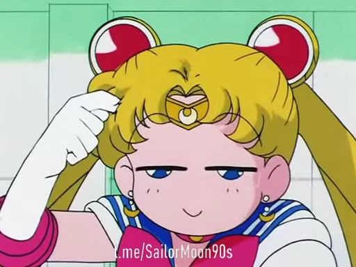 🤨 Стикер «Сейлор Мун/Sailor Moon 3» для Telegram