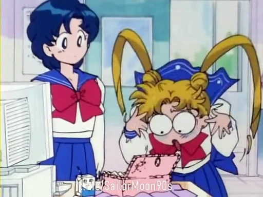 😵 Стикер «Сейлор Мун/Sailor Moon 3» для Telegram