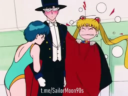 😩 Стикер «Сейлор Мун/Sailor Moon 3» для Telegram