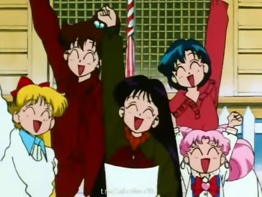 🙌 Стикер «Сейлор Мун/Sailor Moon 3» для Telegram