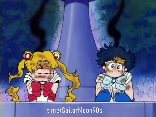 😓 Стикер «Сейлор Мун/Sailor Moon 3» для Telegram