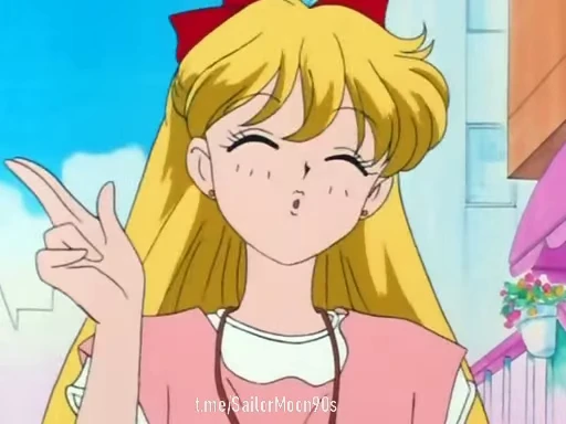 😘 Стикер «?Сейлор Мун/Sailor Moon 6?» для Telegram