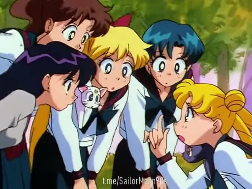 👀 Стикер «?Сейлор Мун/Sailor Moon 6?» для Telegram