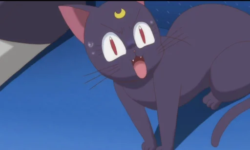 🐱 Стикер «Sailor Moon Crystal» для Telegram