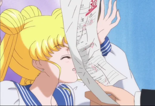 😉 Стикер «Sailor Moon Crystal» для Telegram
