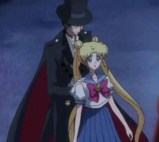 😘 Стикер «Sailor Moon Crystal» для Telegram