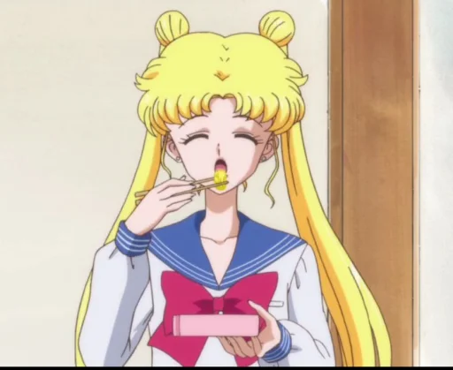 Стикерпак Sailor Moon Crystal для Telegram
