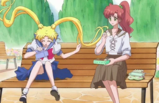 💃 Стикер «Sailor Moon Crystal» для Telegram
