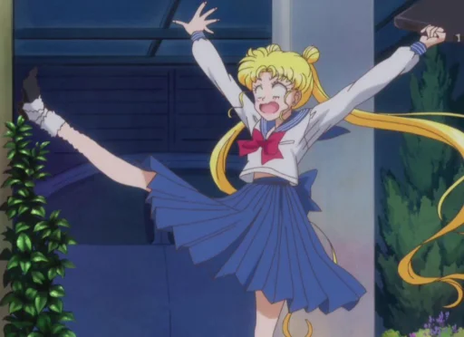 💃 Стикер «Sailor Moon Crystal» для Telegram