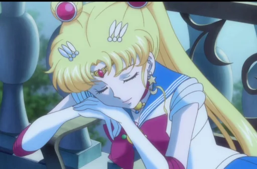 😑 Стикер «Sailor Moon Crystal» для Telegram