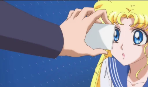 😱 Стикер «Sailor Moon Crystal» для Telegram