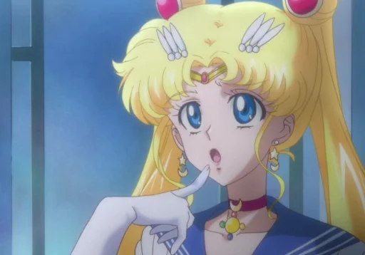 😜 Стикер «Sailor Moon Crystal» для Telegram