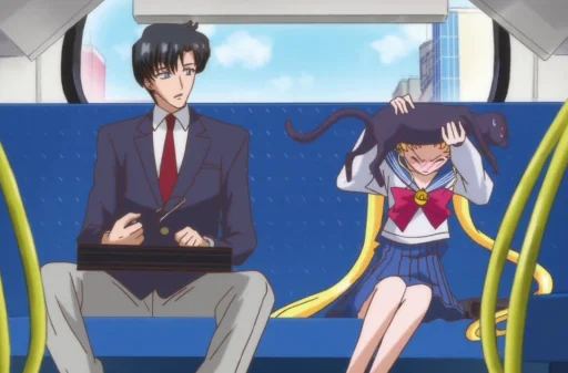👩‍❤️‍👨 Стикер «Sailor Moon Crystal» для Telegram