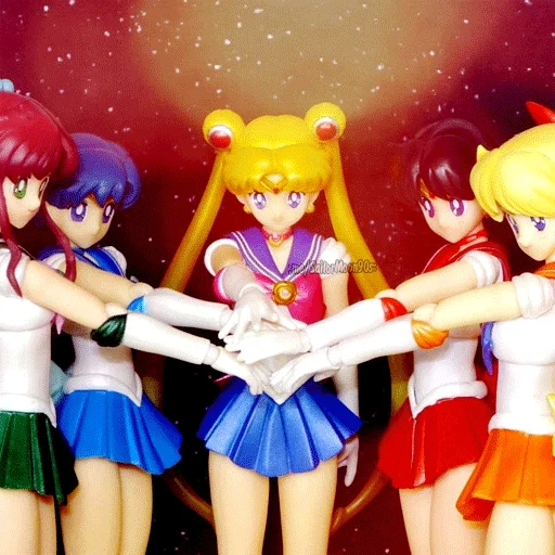 Стикерпак Sailor Moon Dolls для Telegram — скачать
