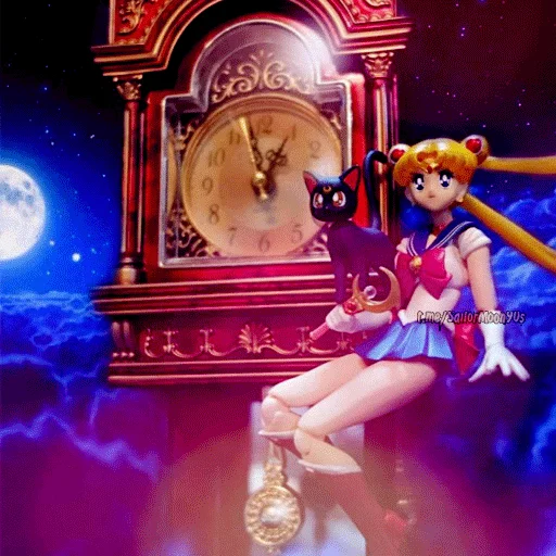🕰 Стикер «Sailor Moon Dolls» для Telegram