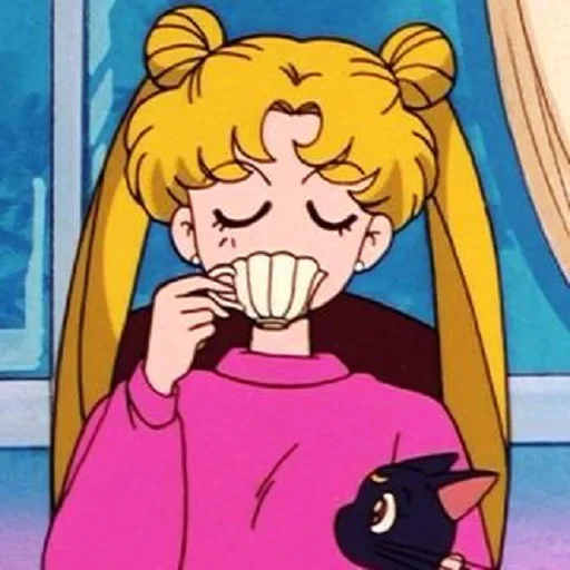 ☕️ Стикер «Sailormoon» для Telegram