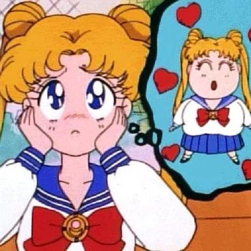 😓 Стикер «Sailormoon» для Telegram