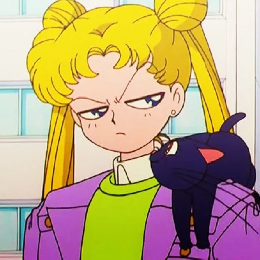 😒 Стикер «Sailormoon» для Telegram