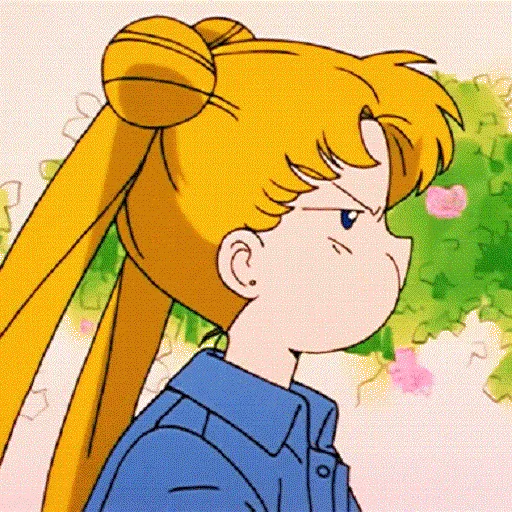 😠 Стикер «Sailormoon» для Telegram