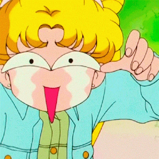 😢 Стикер «Sailormoon» для Telegram