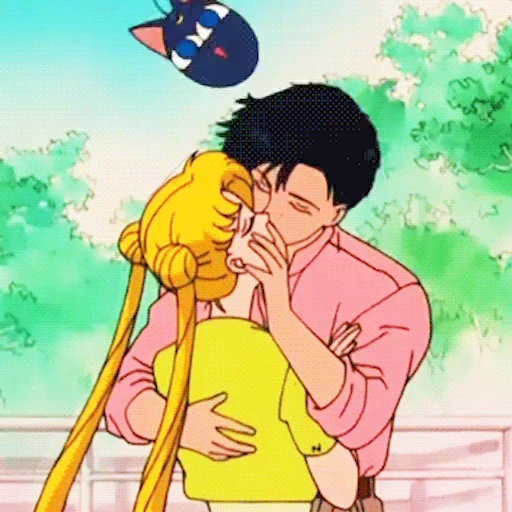 😘 Стикер «sweet sailor moon» для Telegram