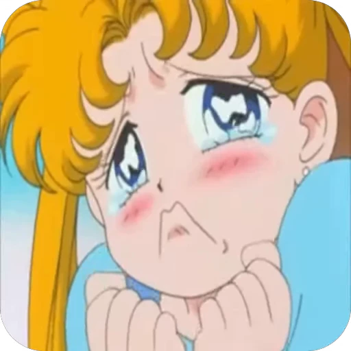 😭 Стикер «Sailor Moon» для Telegram