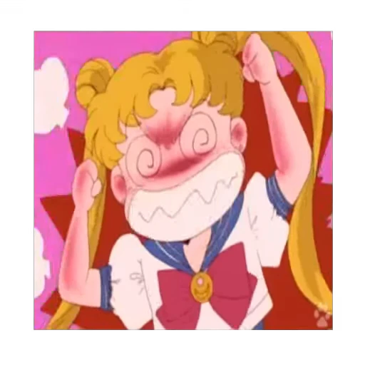😡 Стикер «Sailor Moon» для Telegram