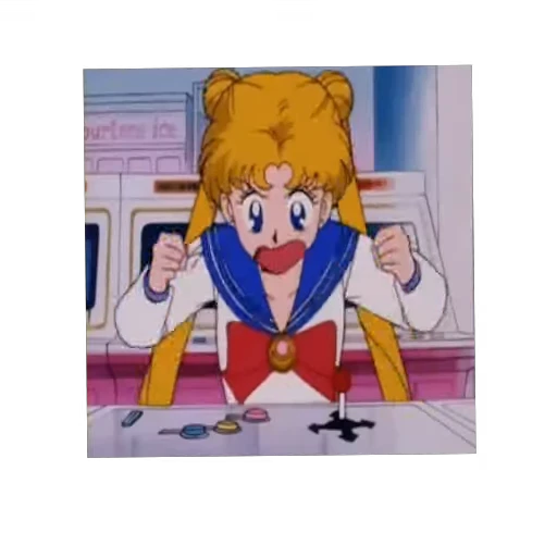 😡 Стикер «Sailor Moon» для Telegram