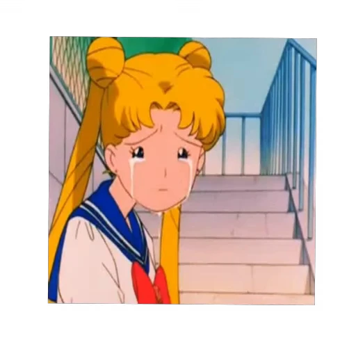 😭 Стикер «Sailor Moon» для Telegram