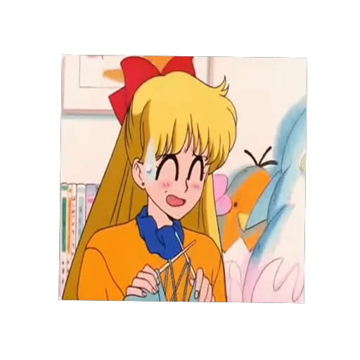 😅 Стикер «Sailor Moon» для Telegram