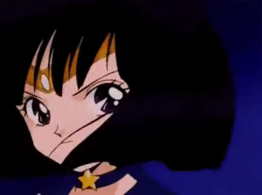 😡 Стикер «Sailor Saturn» для Telegram