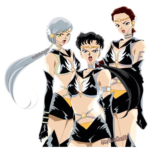 Стикерпак Sailor Starlight для Telegram