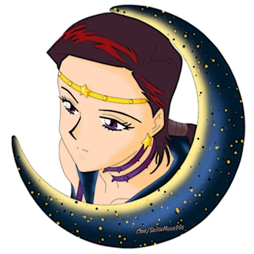 💜 Стикер «Sailor Starlight» для Telegram