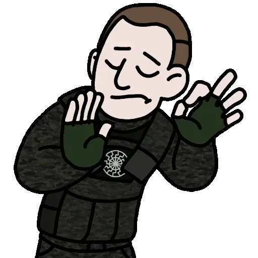 👌 Стикер «Saint Tarrant Reboot» для Telegram