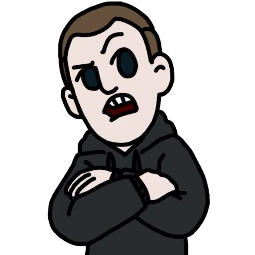 😠 Стикер «Saint Tarrant Reboot» для Telegram