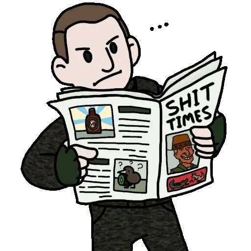 📰 Стикер «Saint Tarrant Reboot» для Telegram