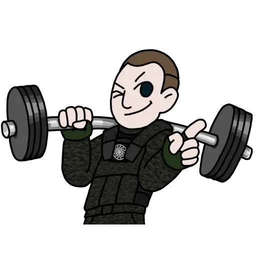 🏋‍♂️ Стикер «Saint Tarrant Reboot» для Telegram