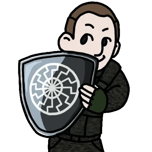 🛡 Стикер «Saint Tarrant Reboot» для Telegram