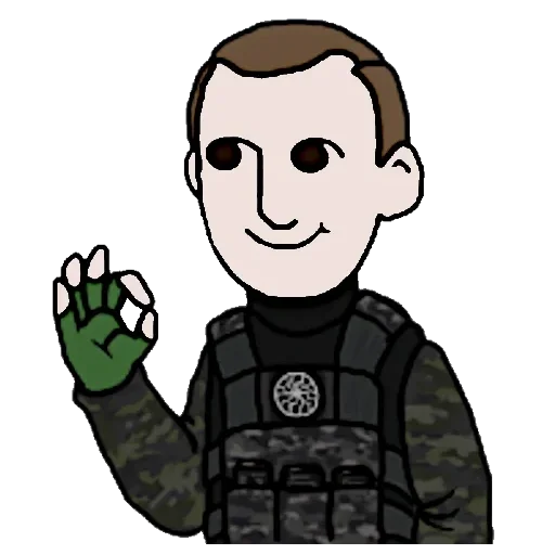 👌 Стикер «Saint Tarrant Reboot» для Telegram