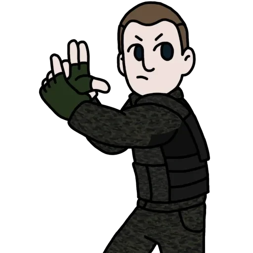 🔫 Стикер «Saint Tarrant Reboot» для Telegram