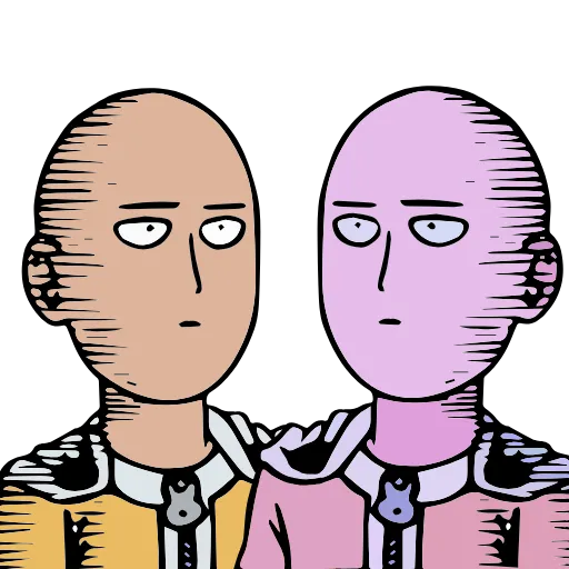 😐 Стикер «Saitama» для Telegram