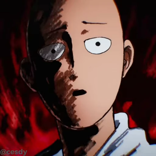 🫥 Стикер «OnePunchMan» для Telegram