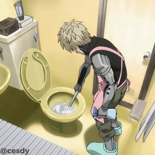 🚽 Стикер «OnePunchMan» для Telegram