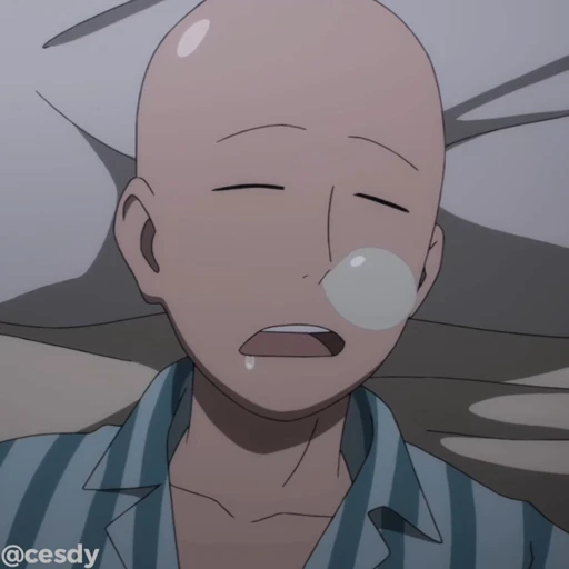 😴 Стикер «OnePunchMan» для Telegram