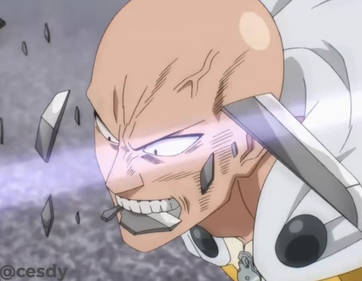 🗡 Стикер «OnePunchMan» для Telegram