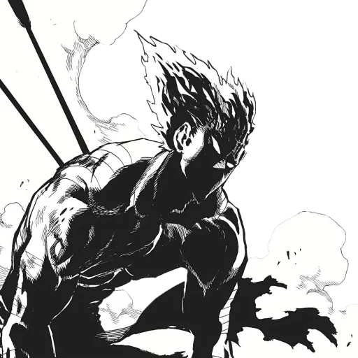 💫 Стикер «Saitama/Garou» для Telegram