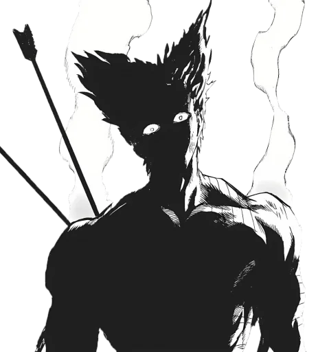 💫 Стикер «Saitama/Garou» для Telegram