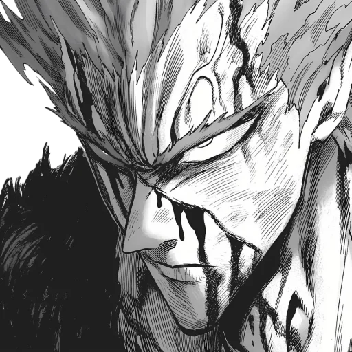 💫 Стикер «Saitama/Garou» для Telegram